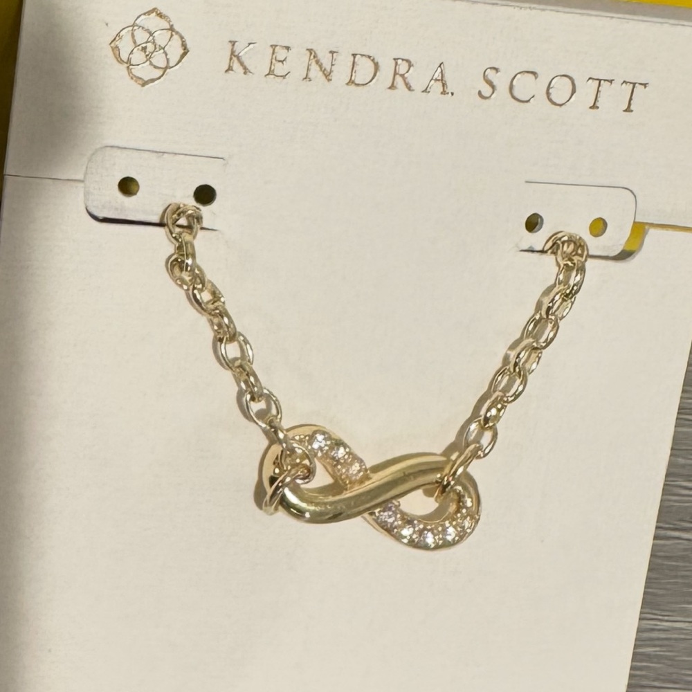 Kendra Scott Gold Infinity Necklace